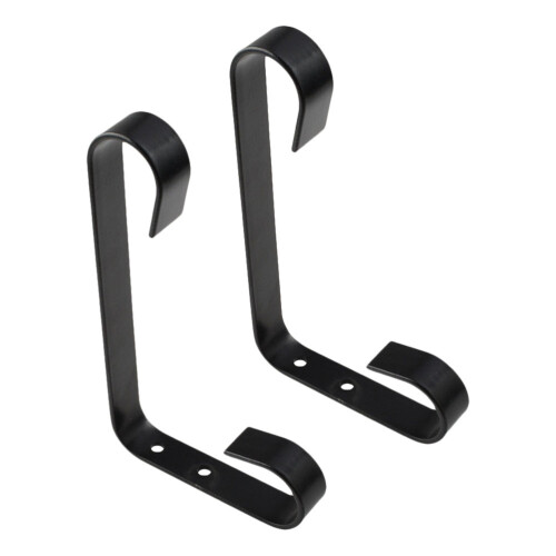 2pcs iron rustic wall hook for plant, lantern, bird feeder hanger