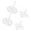 4 Pcs Refrigerator Egg Stand Cups For Boiled Eggs Holder Cooking 11