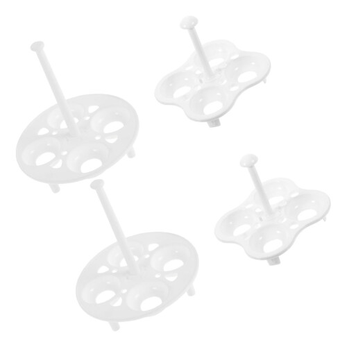 4 Pcs Refrigerator Egg Stand Cups For Boiled Eggs Holder Cooking