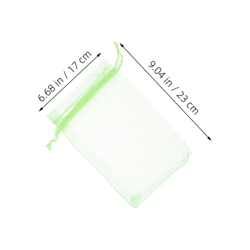100pcs Fruit Protection Bags with Drawstring 17x23cm 2