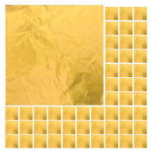 300pcs 15x15cm aluminum foil wrappers for chocolate, candy, diy sweets