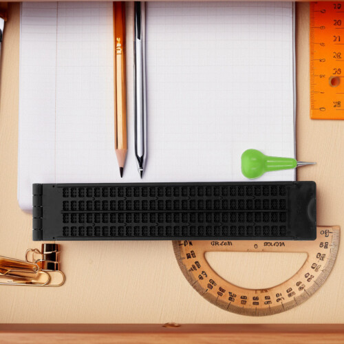 braille and stylus kit 4-line 28-cell for blind learning 2