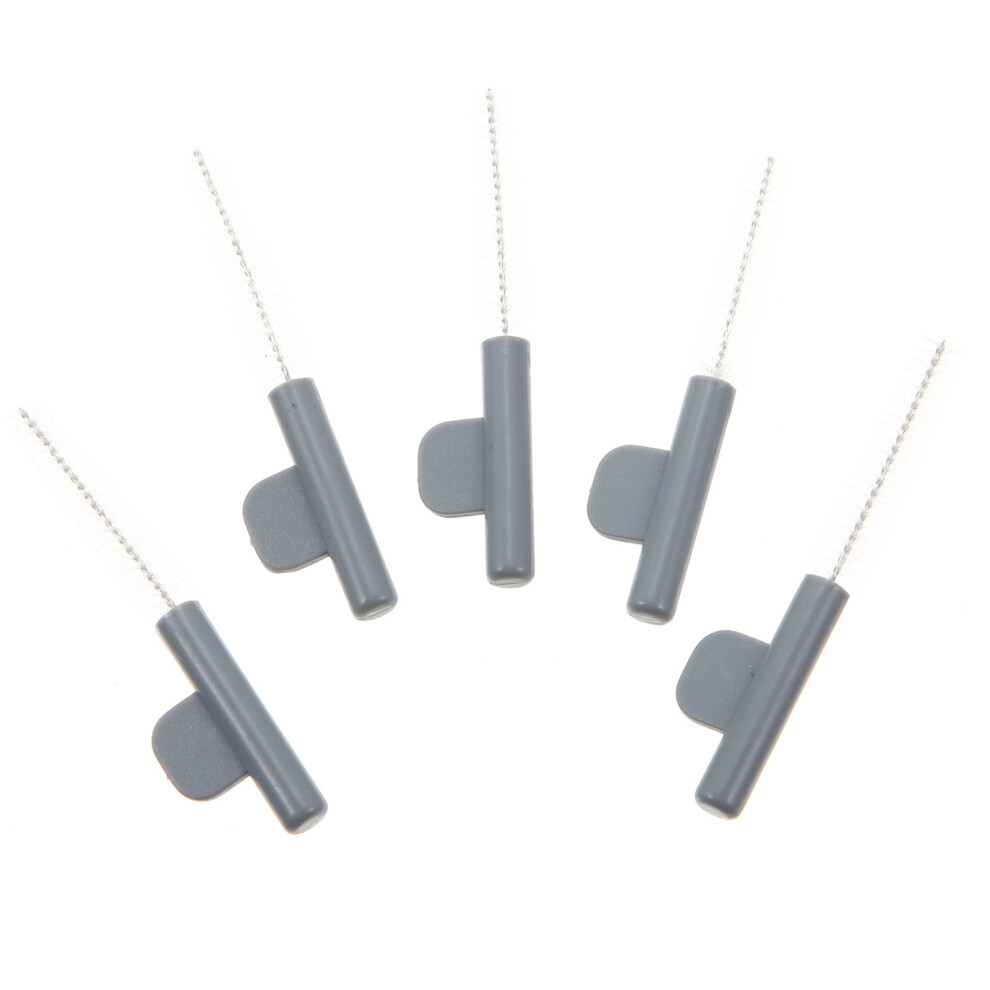 Happyyami 5Pcs Portable Hearing Aid Tube Brushes For Convenient Cleaning