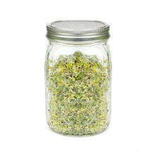 4pcs stainless steel sprouting lids for 70mm canning jars