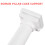 4pcs roman column cake pillars wedding dessert stand decorative 7