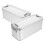 2 pcs rectangular tinplate tins with buckle for cookies biscuits candy 1