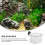 fish tank breeder net aquarium isolation mesh box with suction cup 11