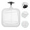 fish tank breeder net aquarium isolation mesh box with suction cup 6
