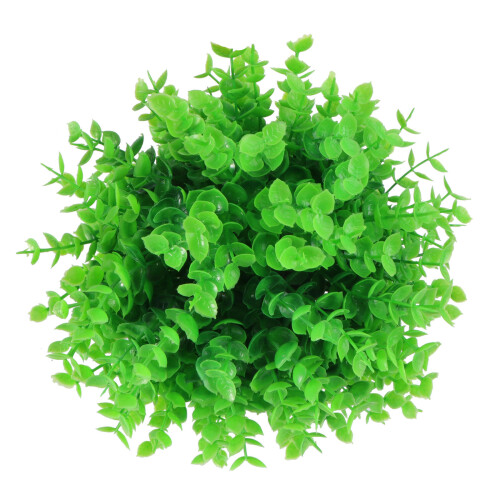 2 pcs artificial grass ball pendant wedding decor (green) 1