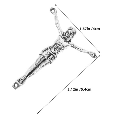 pendente uomo con in , collana 5,4 cm 2