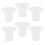 6Pièces Pièces De Remplacement Silicone Pour Tire-Lait Inserts 11