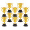 10 unid. mini troféu honorário, brinquedo , decoração de 6