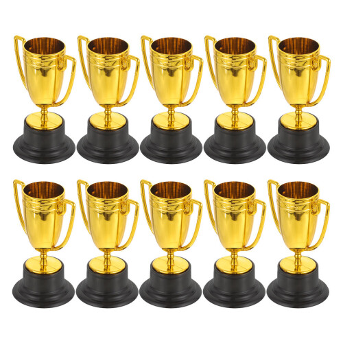 10 unid. mini troféu honorário, brinquedo , decoração de 1