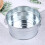 balde metal para batatas, e salgadinhos com alças ( ) 6