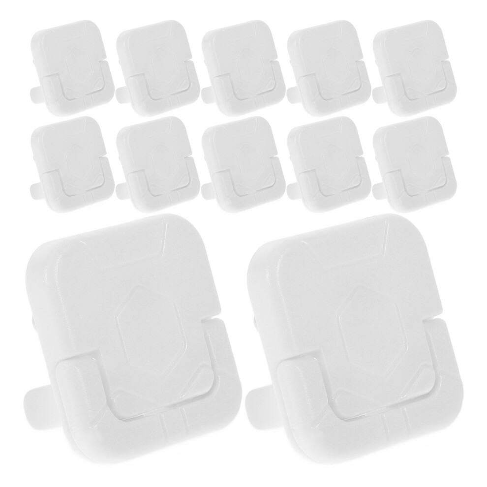 40 Szt. BiałYch OsłOn Na Gniazdka Z ZakłAdką Do WyciąGania Dla Dzieci-image