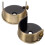 2pcs curtain rod brackets for wardrobe pole and drapery support 8