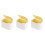 3pcs plastic desktop trash cans press type small waste bucket 4