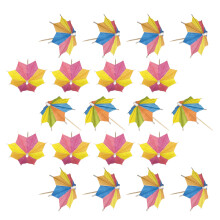 240 pcs umbrella cocktail drink picks cake topper for beach party