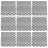 50pcs square flower pot mesh pads for drainage and 11