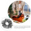 50pcs square flower pot mesh pads for drainage and 7