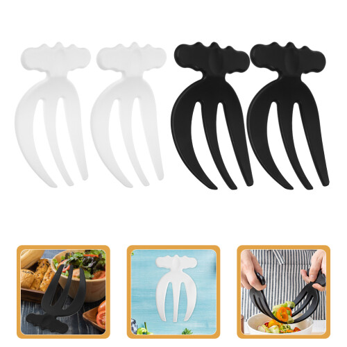 4pcs reusable forks for salad and pasta serving 2