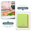 4 pcs kitchen chopping board, reusable nonslip cutting board for kids 8