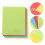 4 pcs kitchen chopping board, reusable nonslip cutting board for kids 3