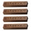 4pcs chinese square incense box with hollow holder burner 10
