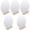 5pcs wooden base desktop acrylic irregular mirror for makeup 5