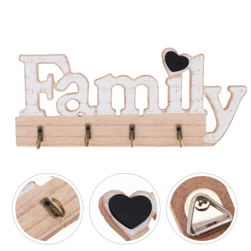 nordic style key hook wall mounted clothing hanger decorative 2