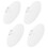 4 pcs transparent wear-resistant mug covers for home use 1