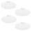 4 pcs transparent wear-resistant mug covers for home use 7