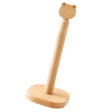 wooden yarn ball holder with hemp rope paper storage rack