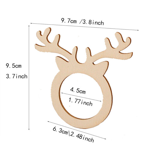 Modern Napkin Holder Beige Bamboo 10pack 1