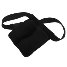 adjustable waist belt with pockets for essential oil and massage bottles