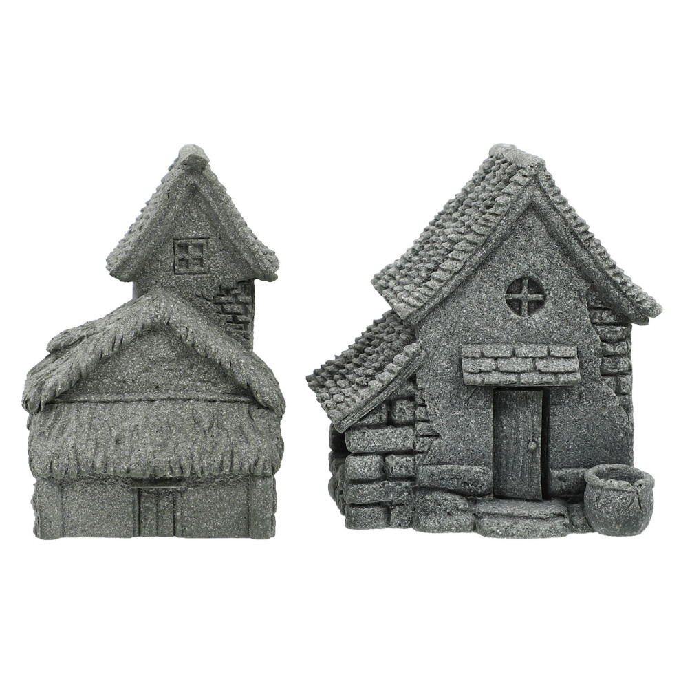 4 pcs chinese house bonsai ornaments, 2 styles for landscape decor-image-OPC-PKKHVXN-NEW