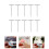 10 pcs cake decorating nails for dessert and flower baking tools 5