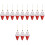 12 Pcs Ice Cream Shaped Christmas Tree Ornaments Hanging Decor 5