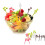 32pcs cartoon music note fruit picks for kids, 16pcs per pack 11