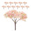 36 arbres miniatures fleurs pour paysage bricolage 3