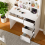 Vanity Desk with 10 LED Lighted Mirror for Makeup 6