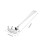 pasta spoon with teeth: stainless steel spaghetti fork for kitchen use 3