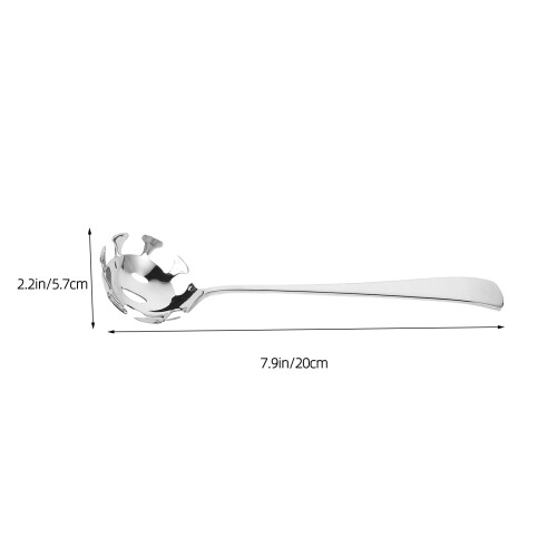 pasta spoon with teeth: stainless steel spaghetti fork for kitchen use 1