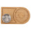 Conjunto Para Margarita Com Aro De Bambu E Placas De Aço Inoxidável 1