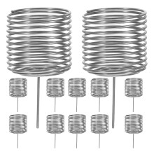 12pcs stainless steel mesh baskets for bonsai succulent plants