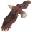 hanging bird deterrent plastic eagle outdoor decor ornament 7