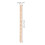 150Pcs Khaki Wooden Candle Wick Alignment Tool for Craft Projects 2