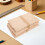 150Pcs Khaki Wooden Candle Wick Alignment Tool for Craft Projects 7