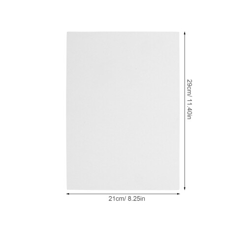 100 inserti in bianco per t-shirt e camicie 2