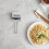 2 pezzi rotella tagliapasta in acciaio per spaghetti 7